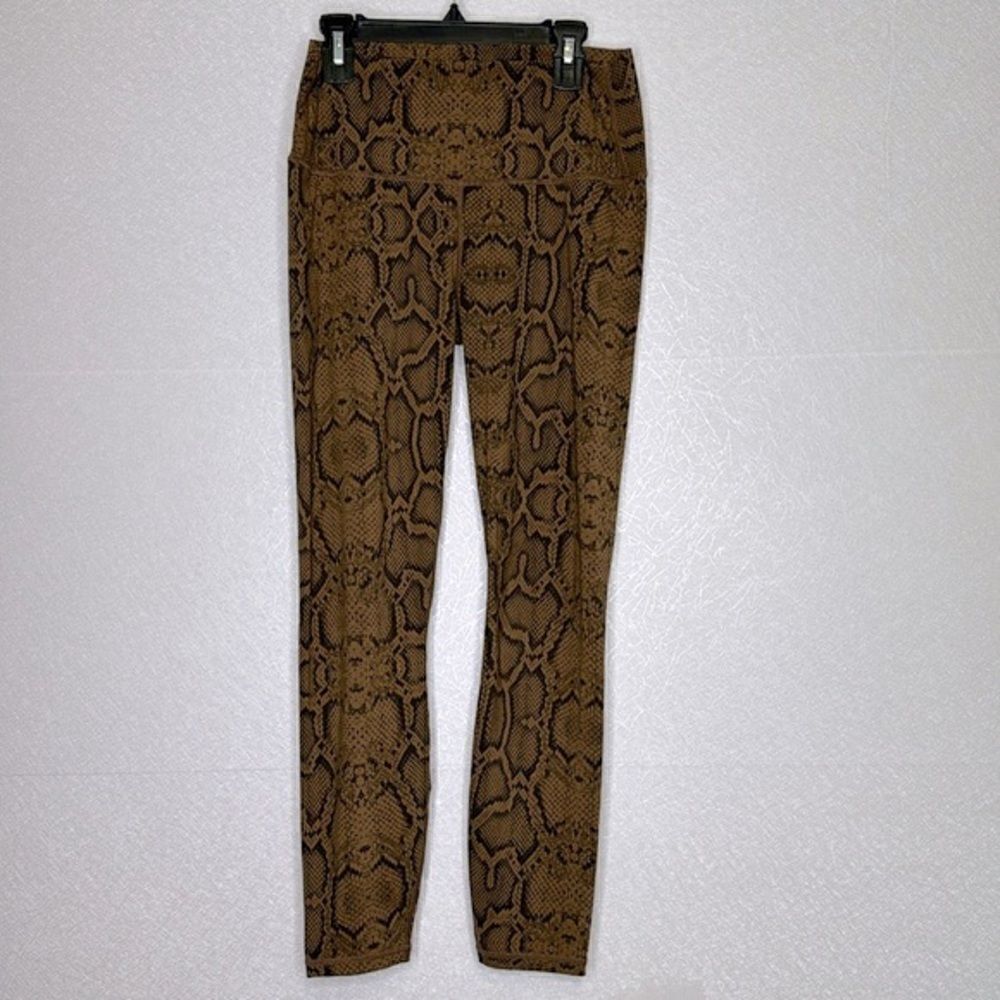 Varley Luna Leggings in Burnt Snake M - Picture 3 of 4
